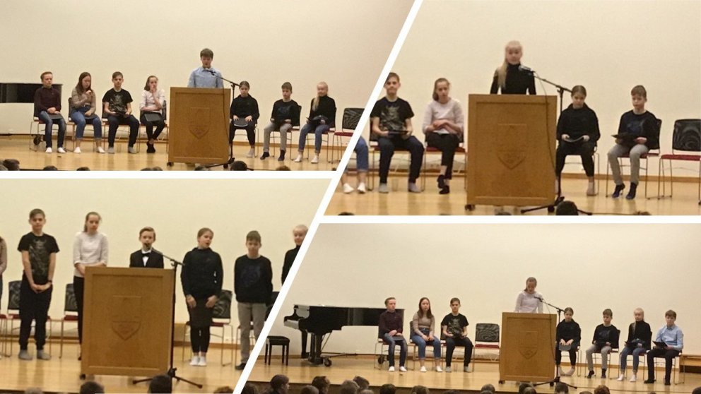 Undanúrslit stóru upplestrarkeppninnar