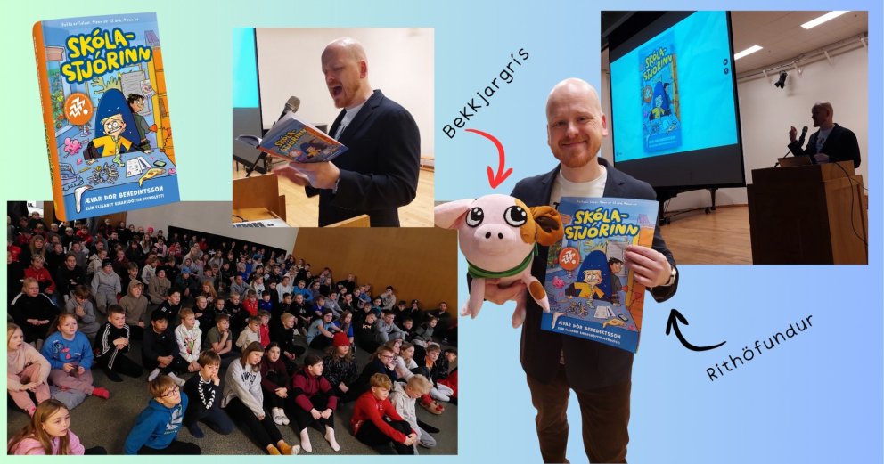 Rithöfundaheimsókn: Ævar Þór Benediktsson