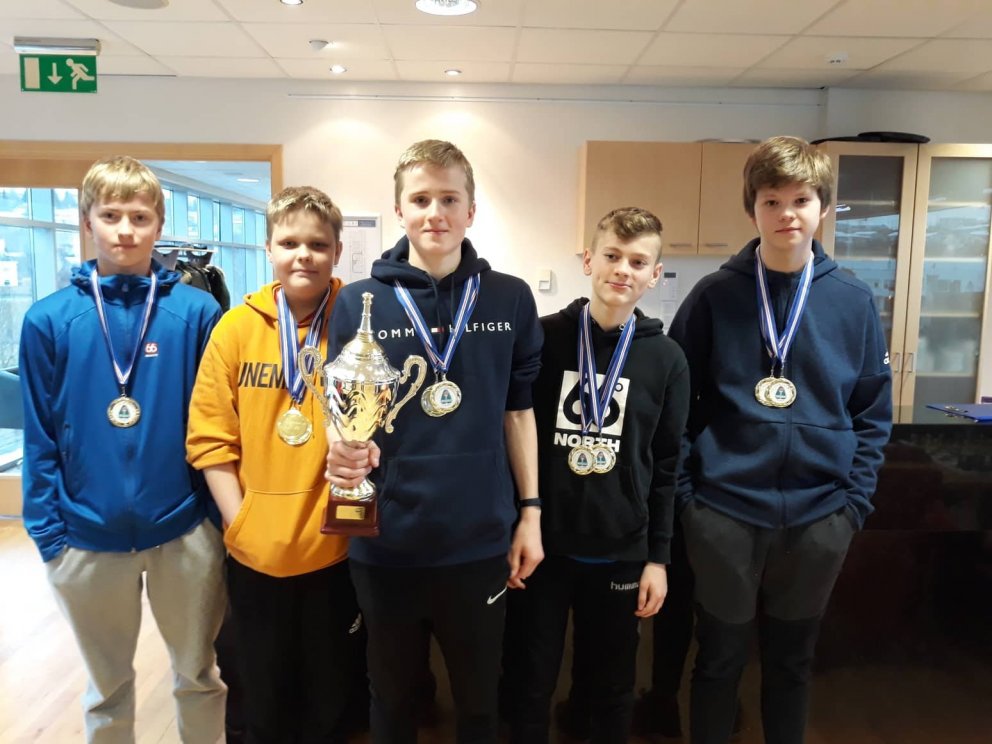 Gulldrengirnir. Margfaldir Kópavogs,- Íslands, - og Noðurlandameistarar.