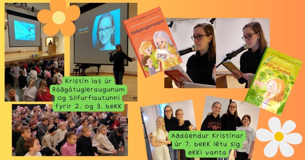 Rithöfundaheimsókn: Kristín Björg
