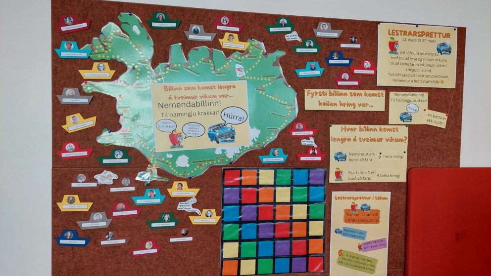 Lestrarsprettur Hörðuvallaskóla