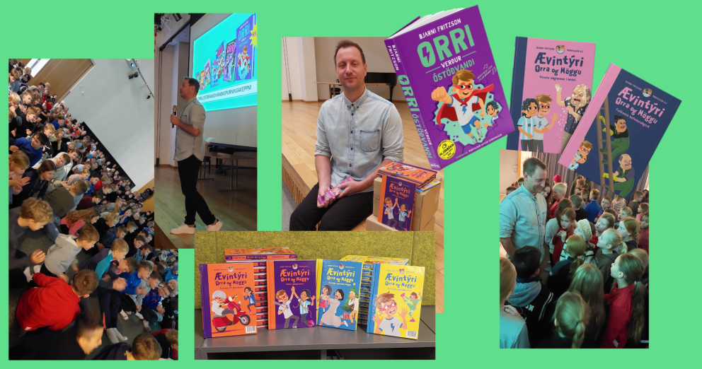 Rithöfundaheimsókn: Bjarni Fritzson