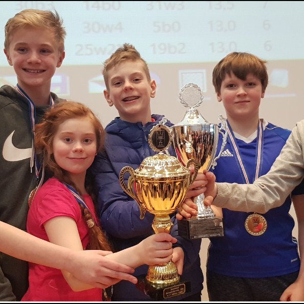 Hörðuvallaskóli Íslandsmeistari í skák!