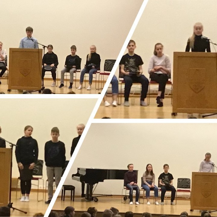 Undanúrslit stóru upplestrarkeppninnar