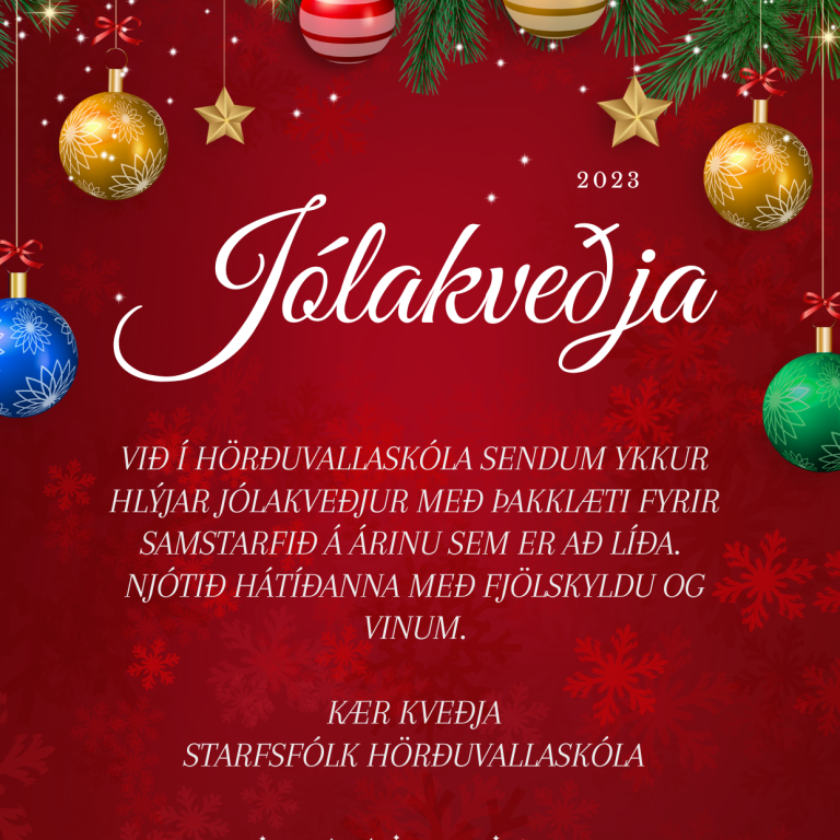 Jólakveðja 2023