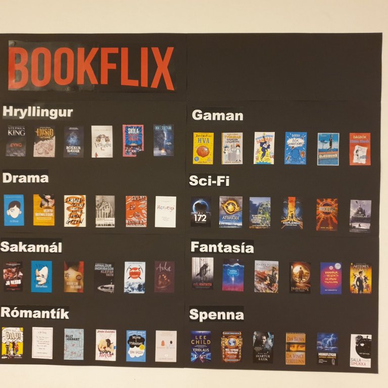 Bookflix á elsta stigi
