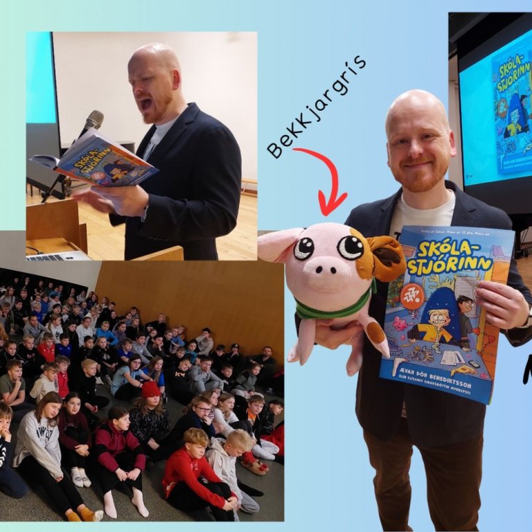 Rithöfundaheimsókn: Ævar Þór Benediktsson