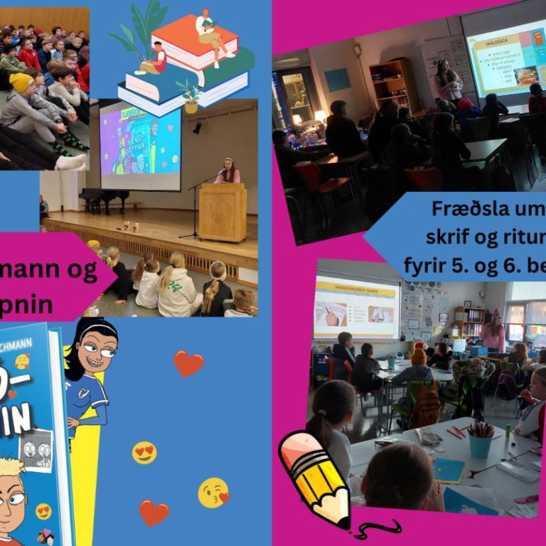 Rithöfundaheimsókn: Embla Bachmann