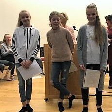 Erika Líf, Eik og Sigrún Tinna