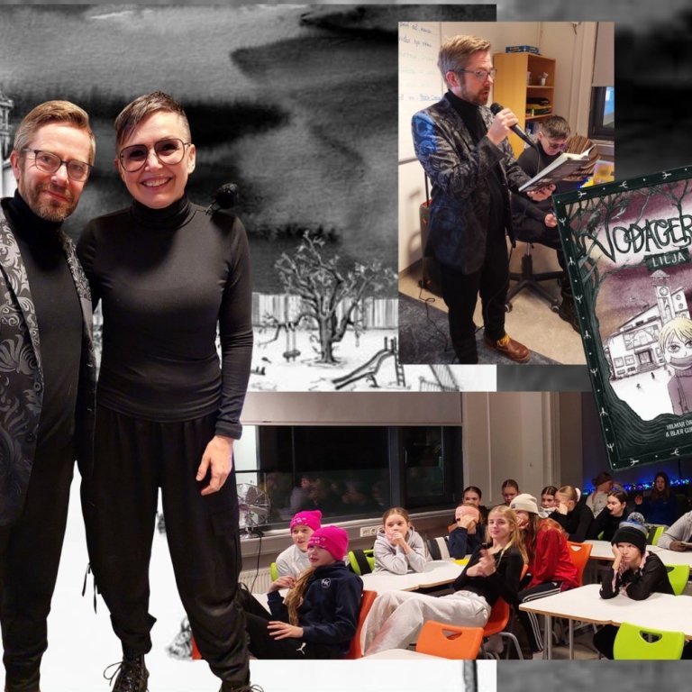 Rithöfundaheimsókn: Hilmar Örn og Blær