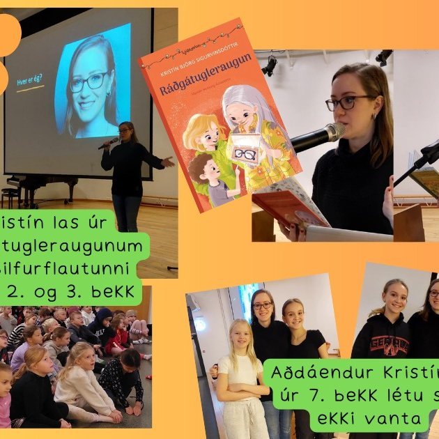 Rithöfundaheimsókn: Kristín Björg