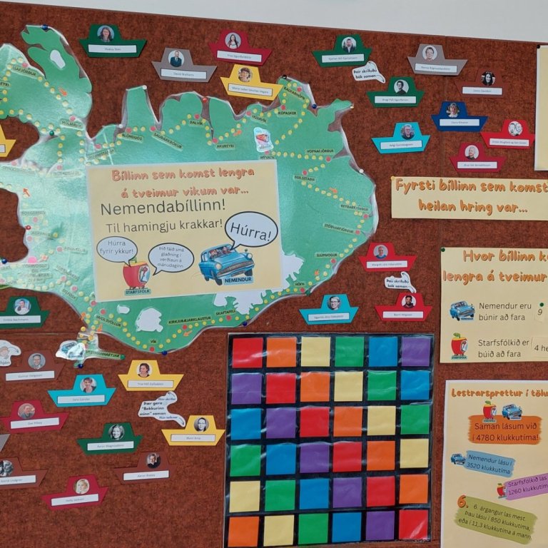 Lestrarsprettur Hörðuvallaskóla