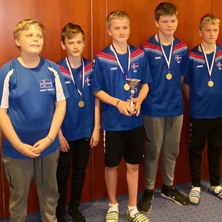 Norðurlandameistarar grunnskólasveita!