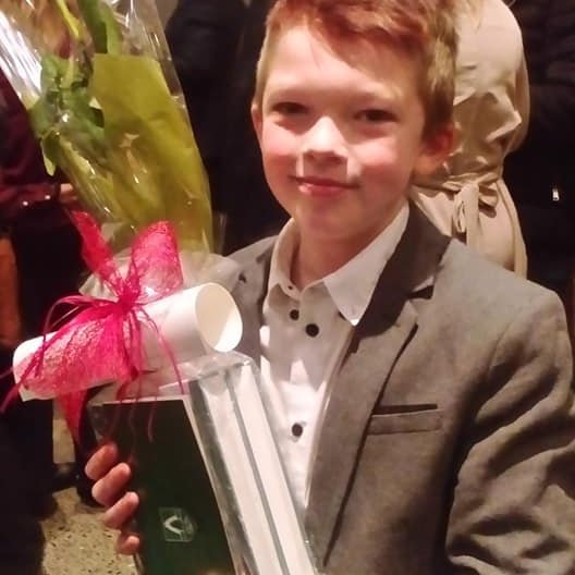 Örn Tonni, 2. sæti í ljóðakeppni grunnskóla Kópavogs.