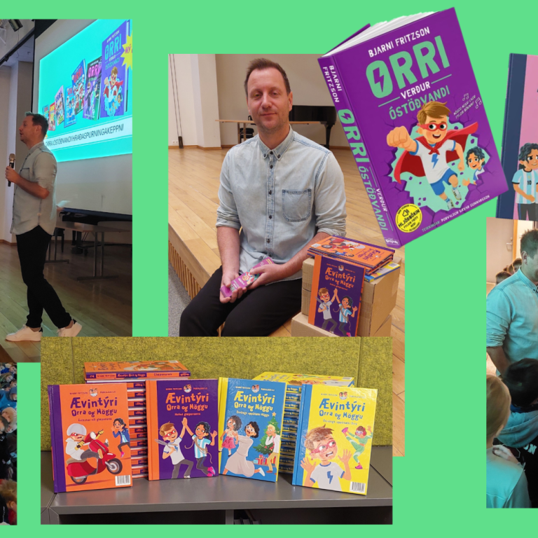 Rithöfundaheimsókn: Bjarni Fritzson