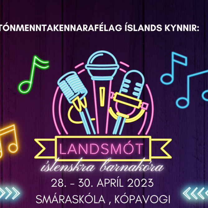 Kór Hörðuvallaskóla tekur þátt í landsmóti íslenskra barnakóra