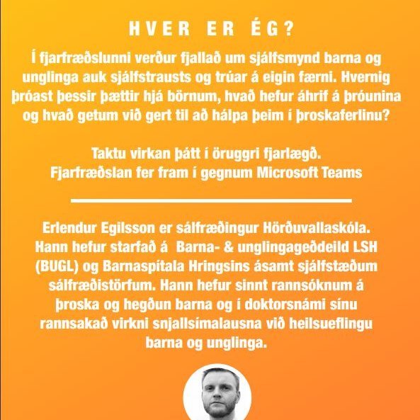 Fyrsta vefkaffi sálfræðings