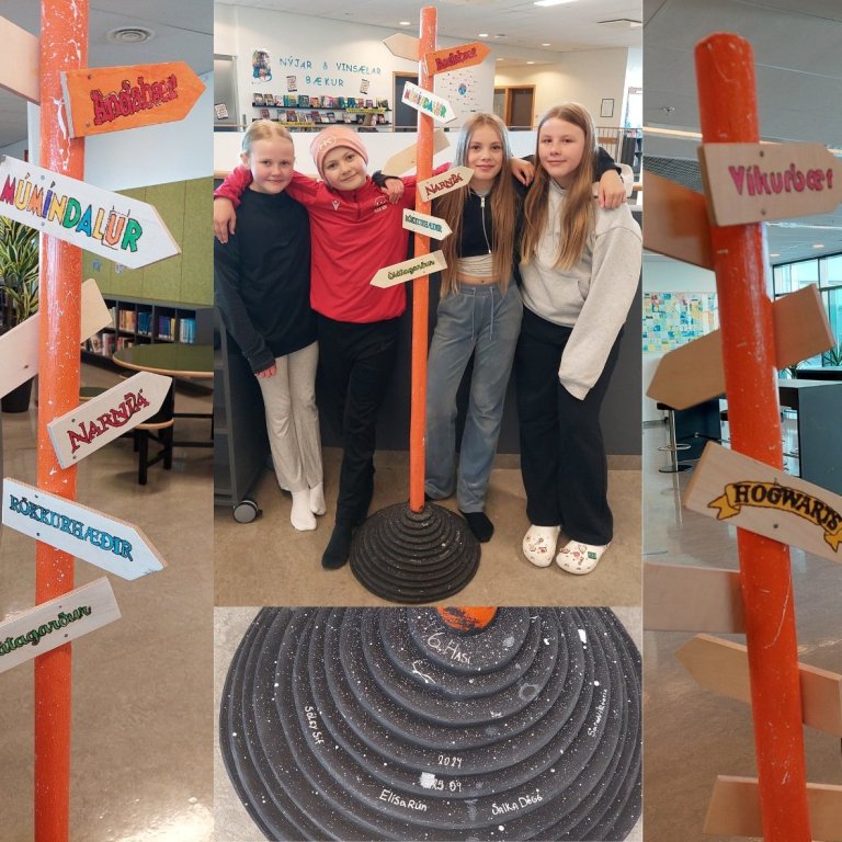 Vegvísir fyrir bókasafnið